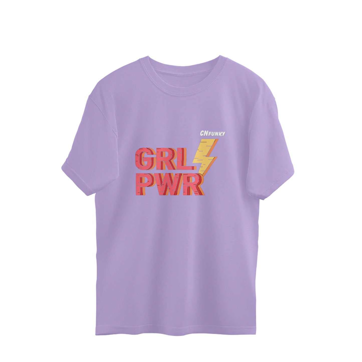 GRL PWR Over Sized Tshirt