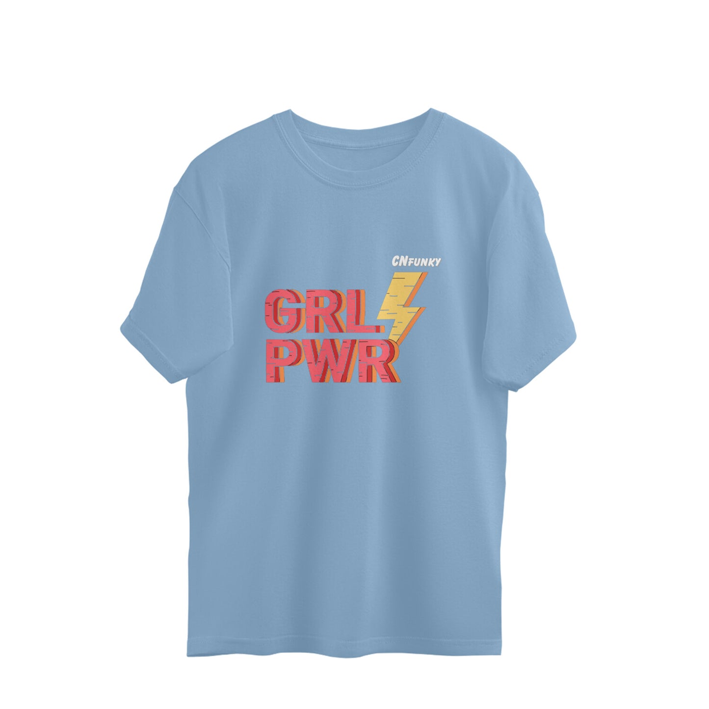 GRL PWR Over Sized Tshirt