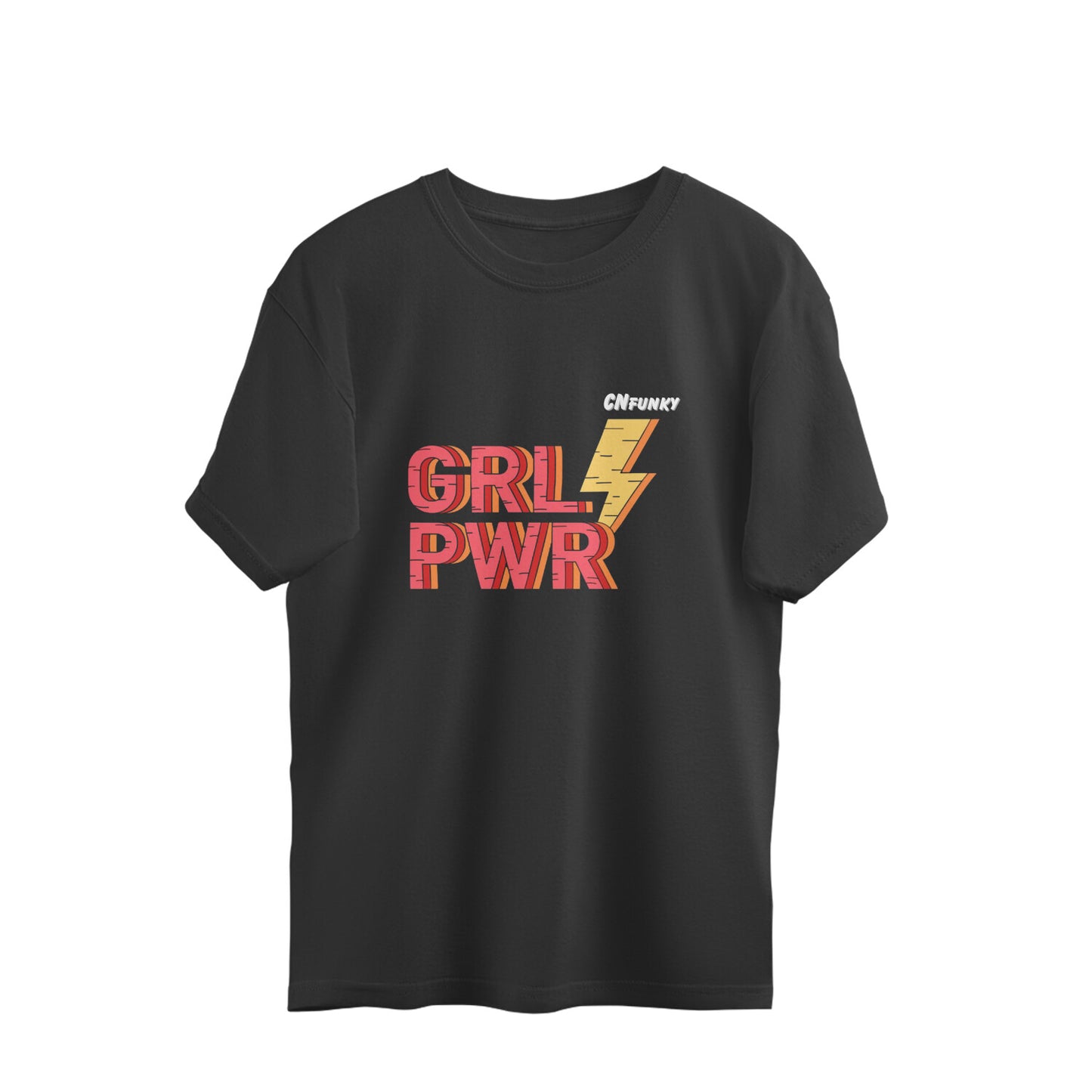 GRL PWR Over Sized Tshirt